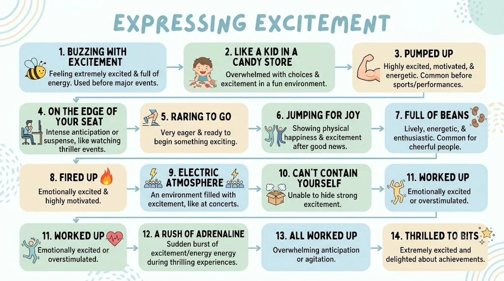 Idioms for Excitement