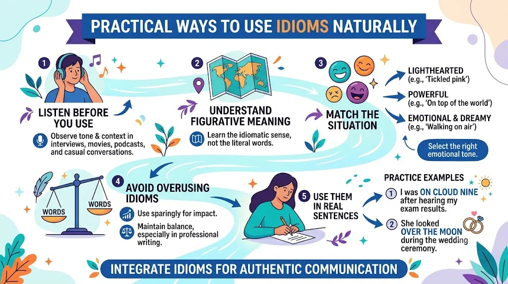 Practical Ways to Use Idioms Naturally