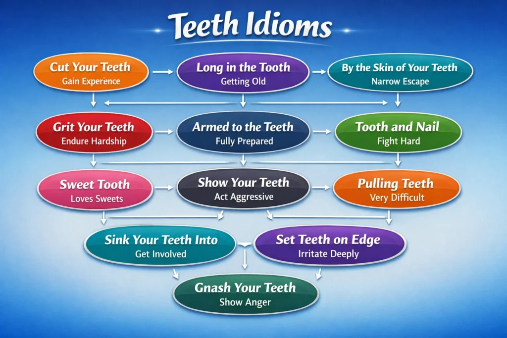 Idioms About Teeth