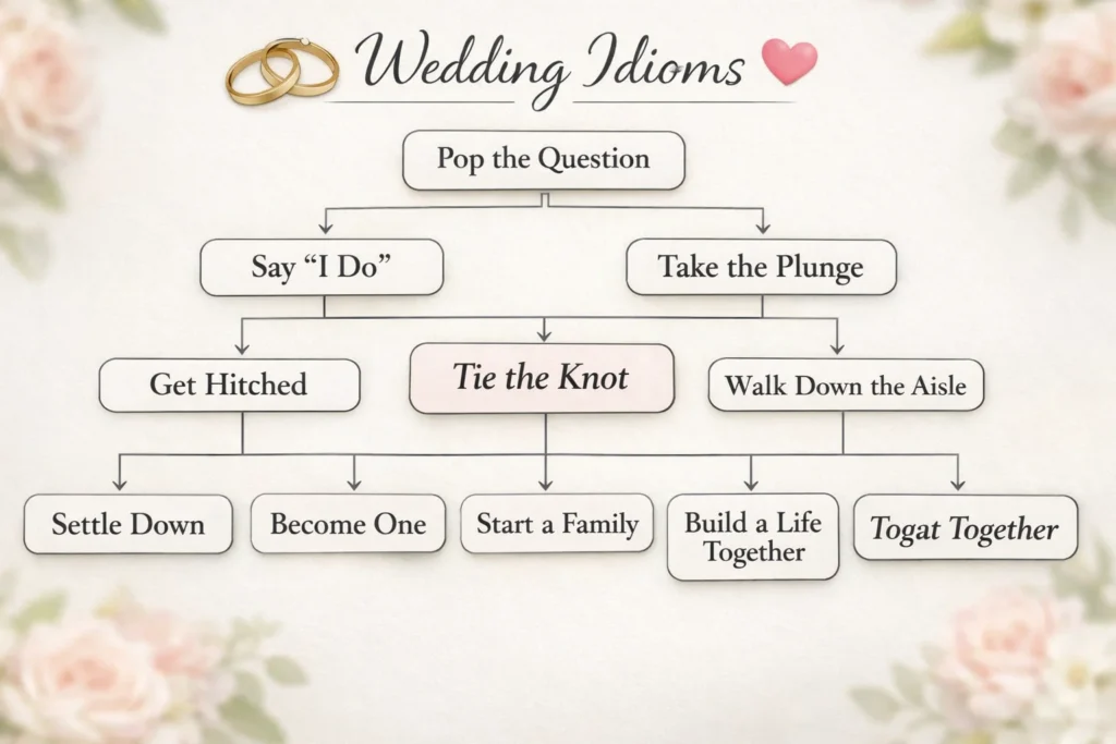 Idioms for Getting Married 