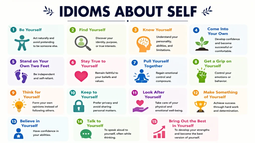 Idioms for Yourself