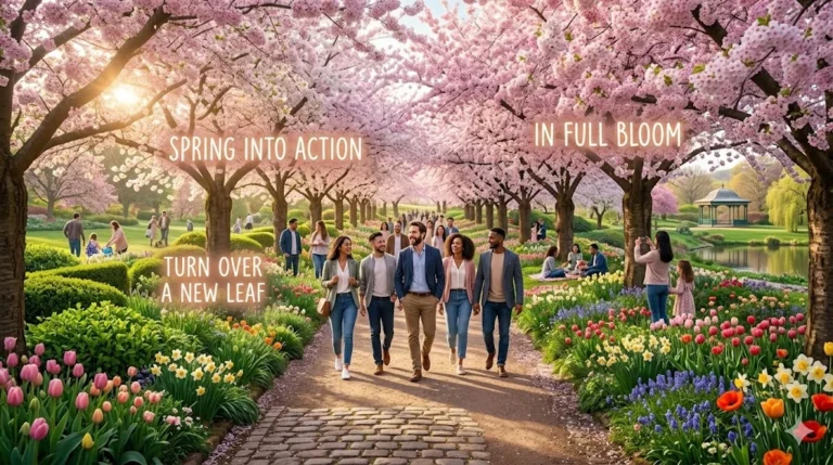 Idioms About Spring