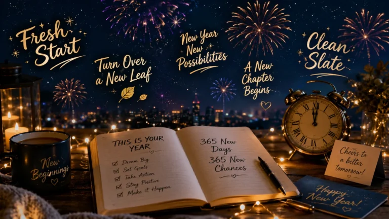 Idioms for New Year