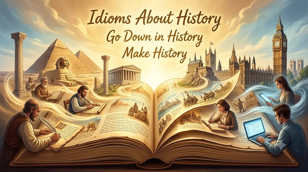 Idioms About History