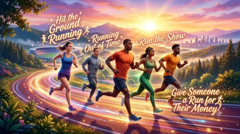 Idioms About Running