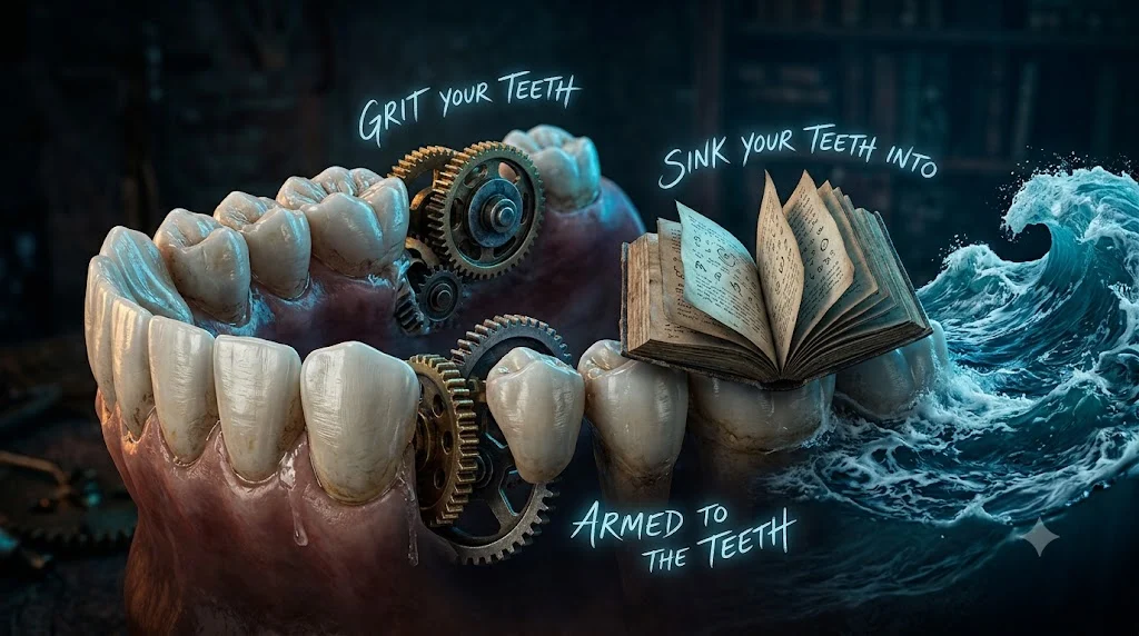 Idioms about Teeth