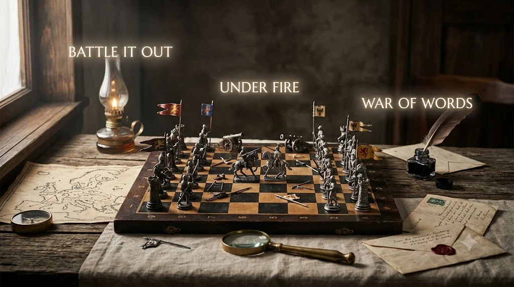 Idioms About War