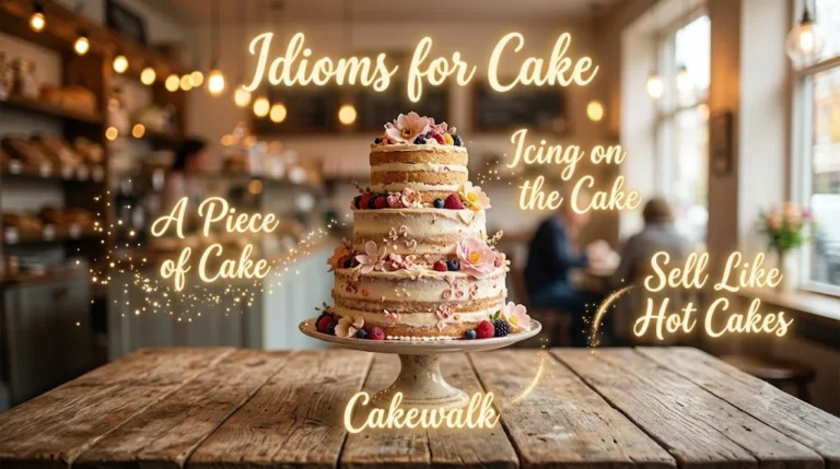 Idioms for Cake