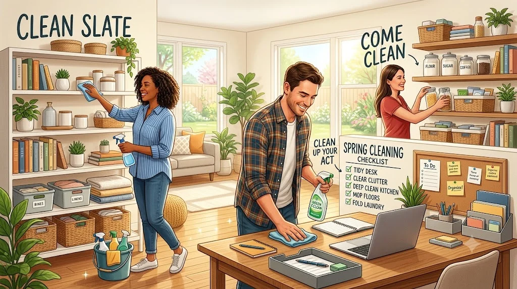Idioms for Cleaning