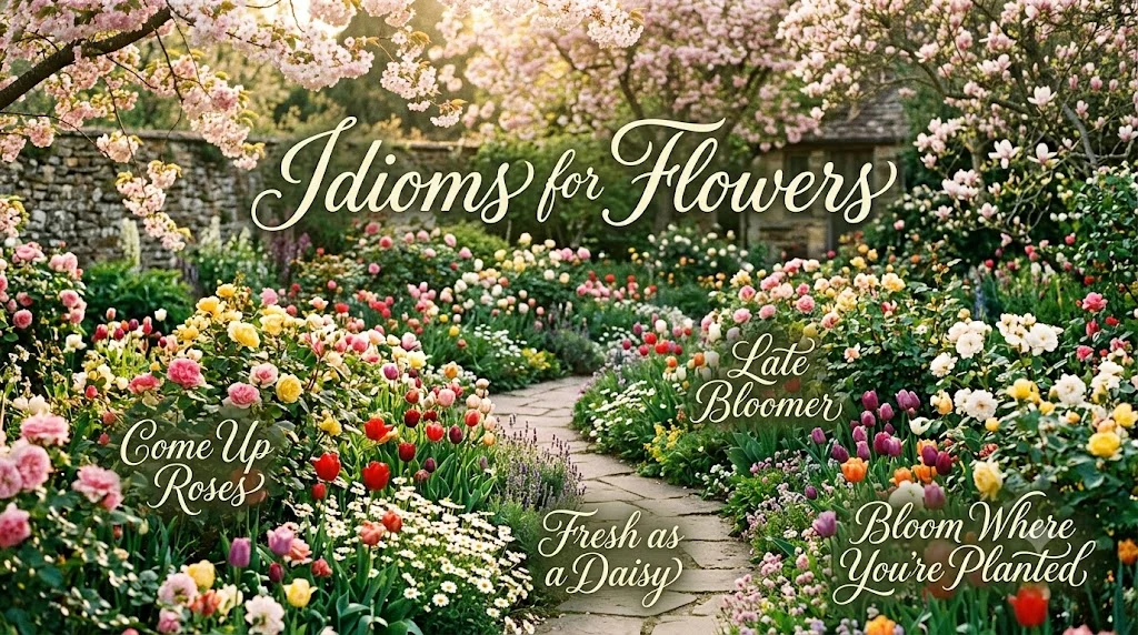 Idioms for Flowers