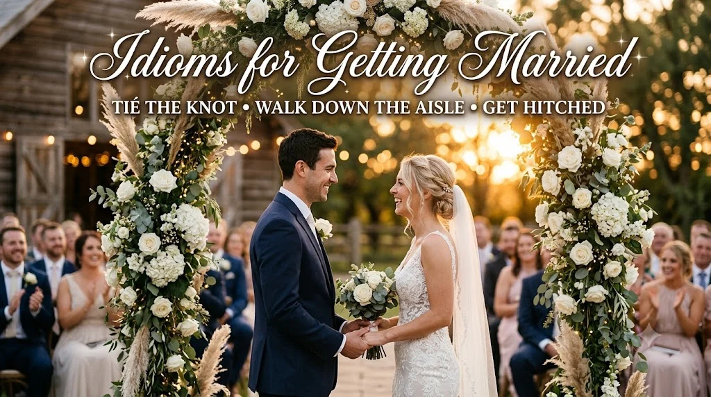 Idioms for Getting Married