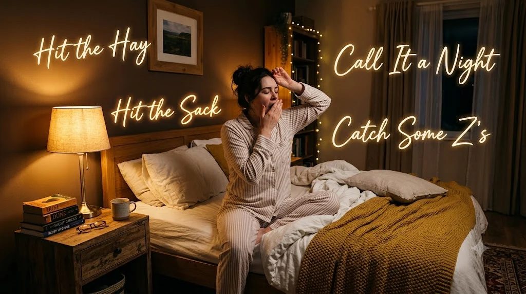 Idioms for Going to Bed