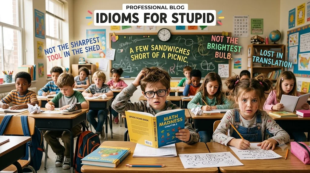 Idioms for Stupid
