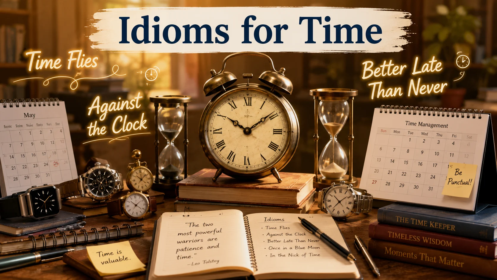 Idioms for Time