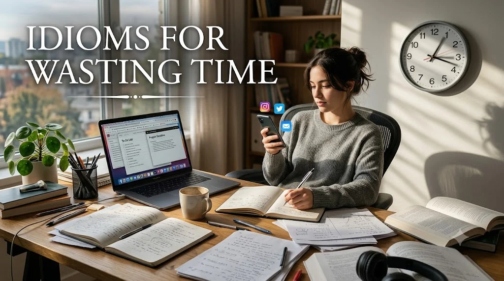 Idioms for Wasting Time