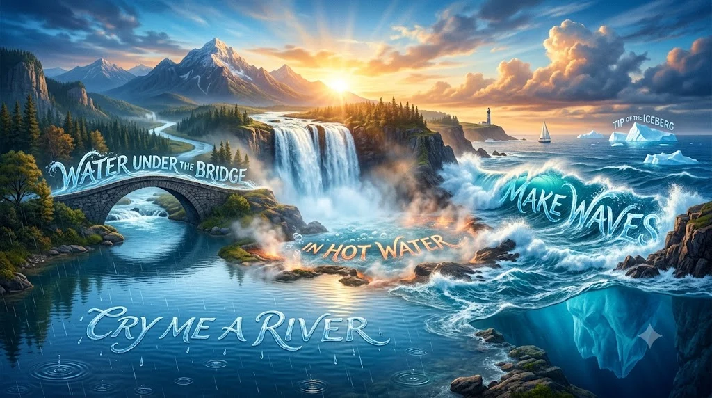 Idioms for Water