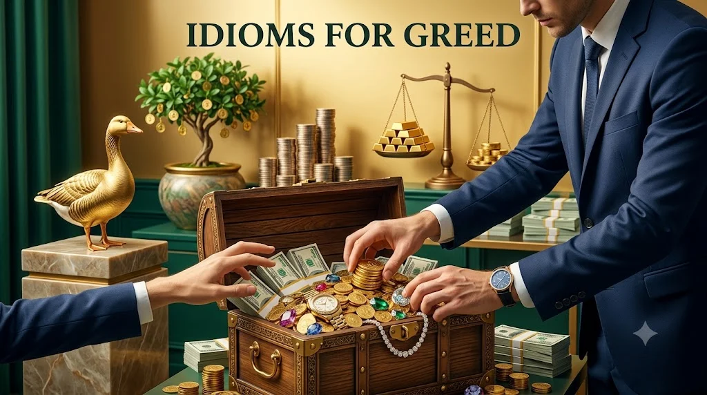 Idioms for Greed
