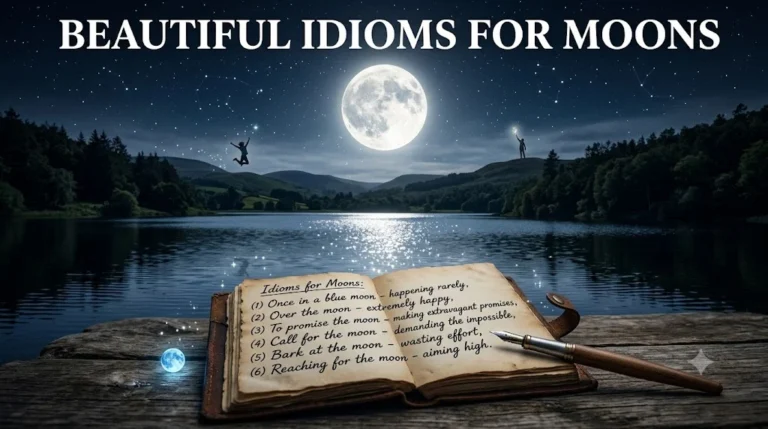 Idioms for Moons