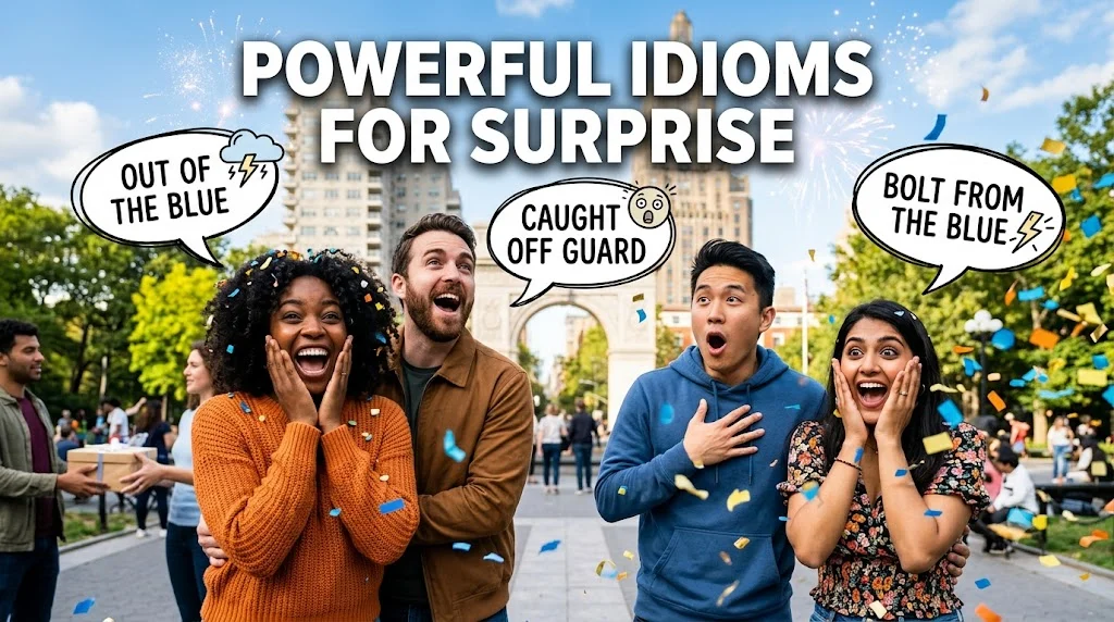 Idioms for Surprise