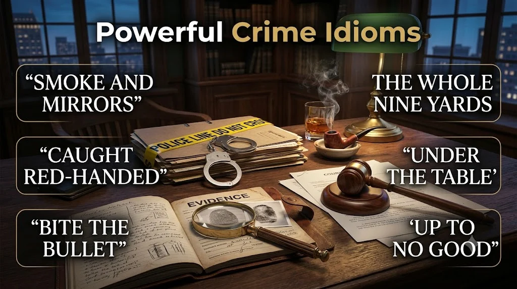 Powerful Crime Idioms