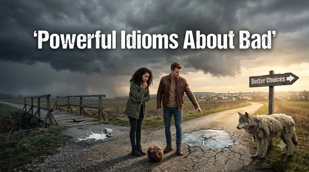 Powerful Idioms About Bad