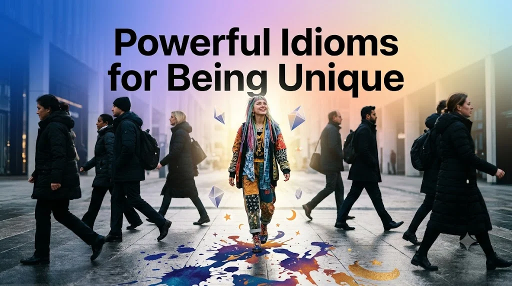 Powerful Idioms for Being Unique