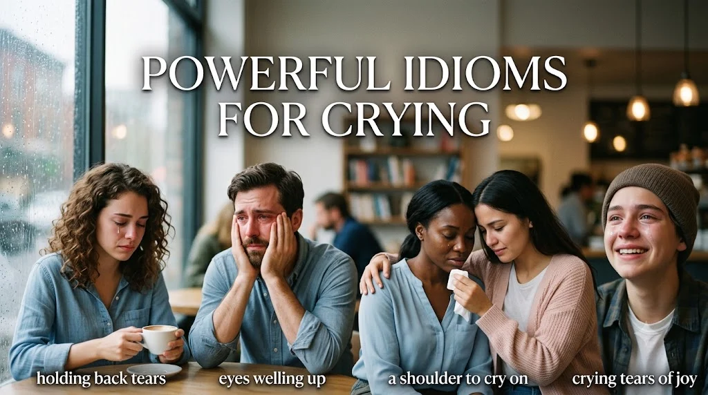 Powerful Idioms for Crying