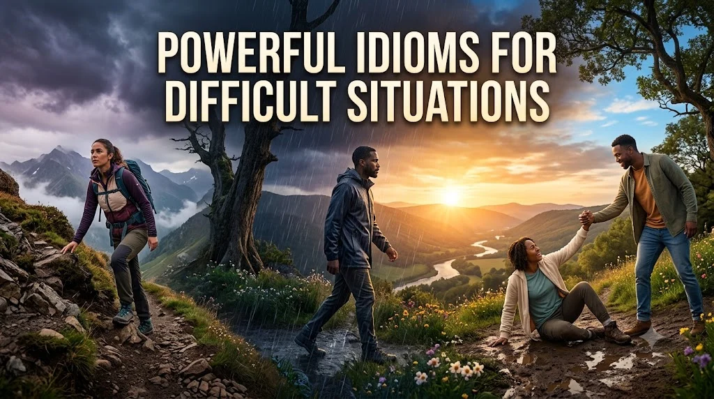 Powerful Idioms for Difficult Situations