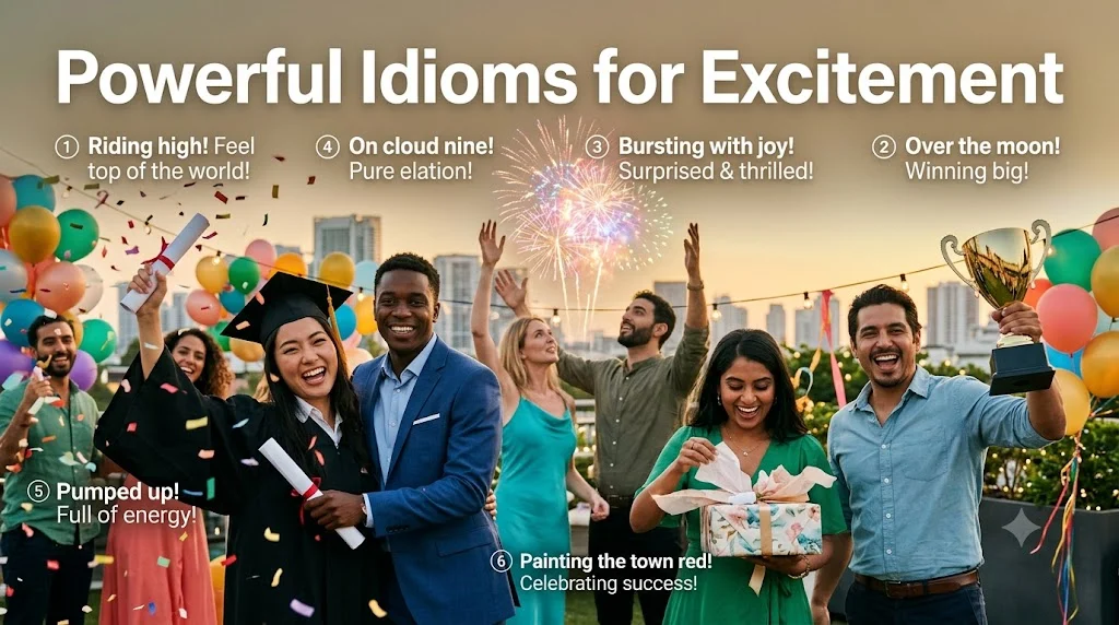 Powerful Idioms for Excitement