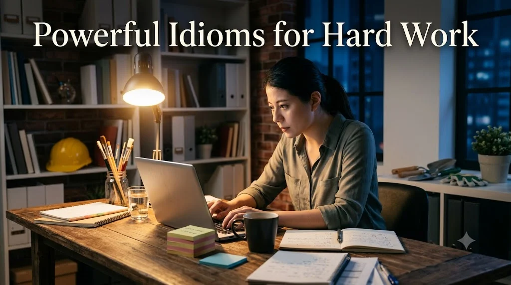 Powerful Idioms for Hard Work