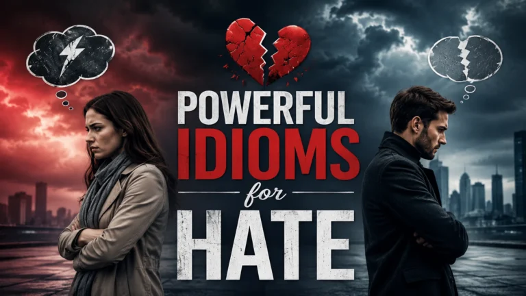 Powerful Idioms for Hate