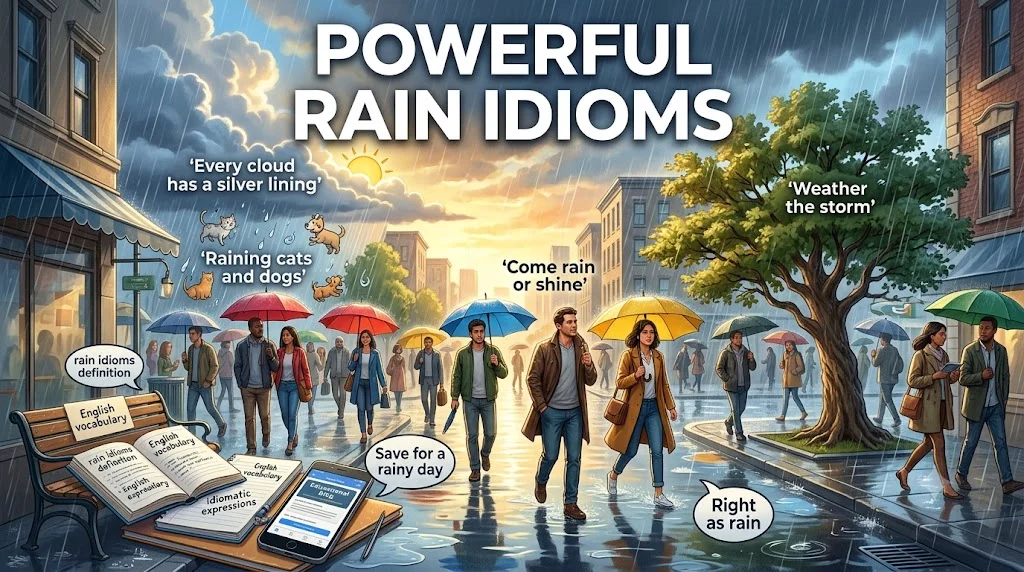 Rain Idioms