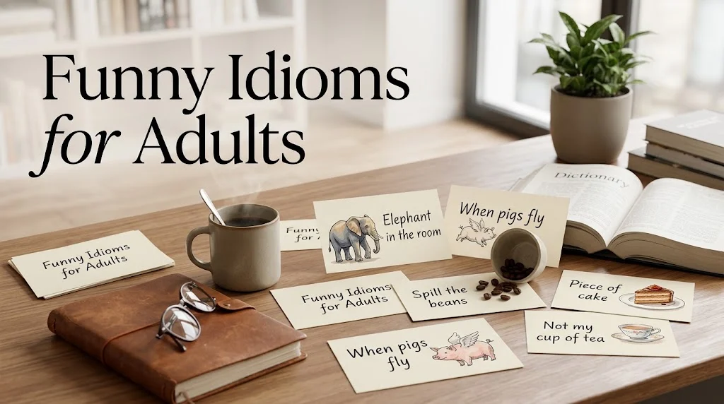 Funny Idioms for Adults