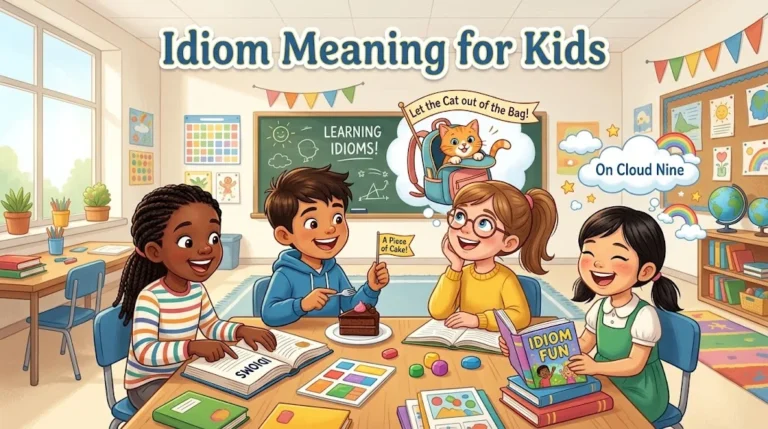 Idiom Meaning for Kids