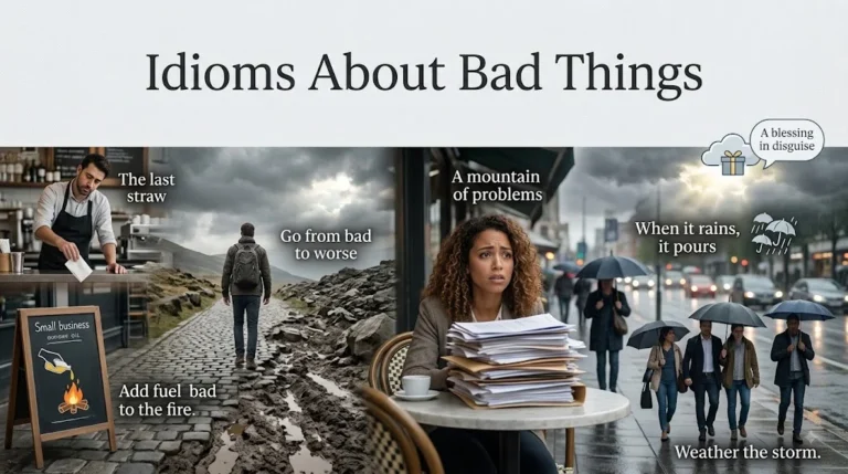Idioms About Bad Things