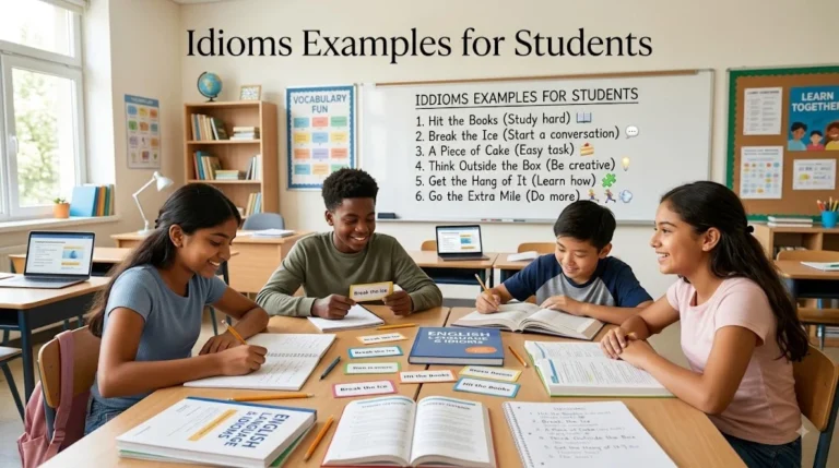 Idioms Examples for Students