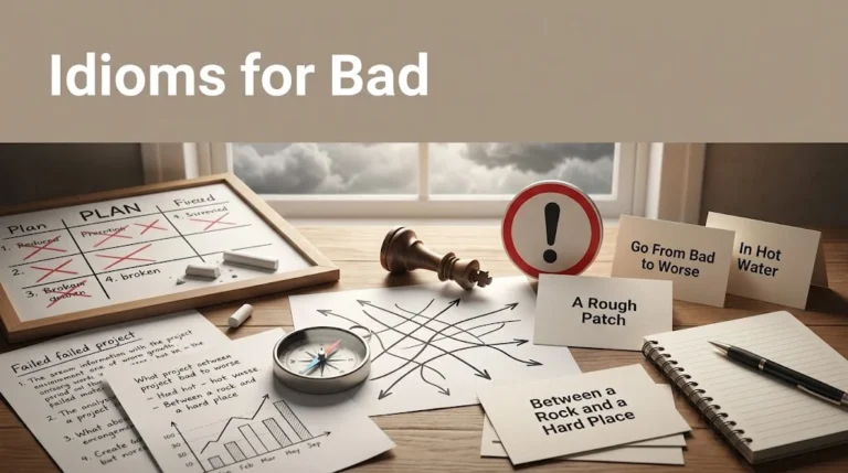 Idioms for Bad