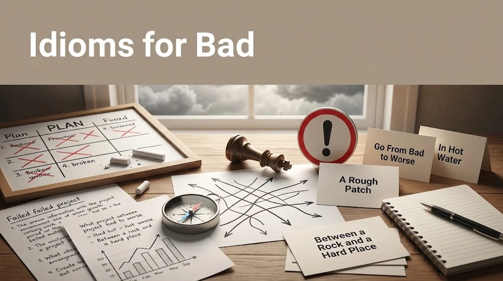 Idioms for Bad
