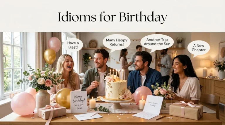 Idioms for Birthday