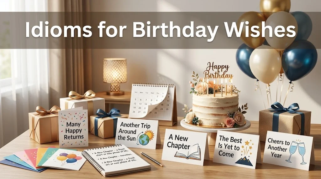 Idioms for Birthday Wishes