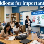 Idioms for Important
