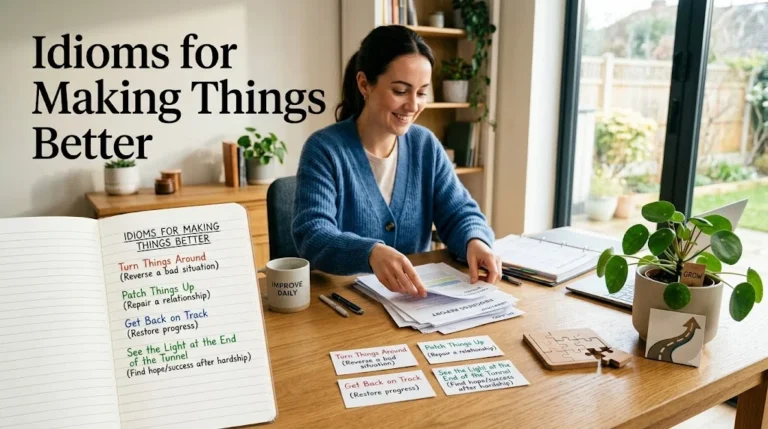 Idioms for Making Things Better