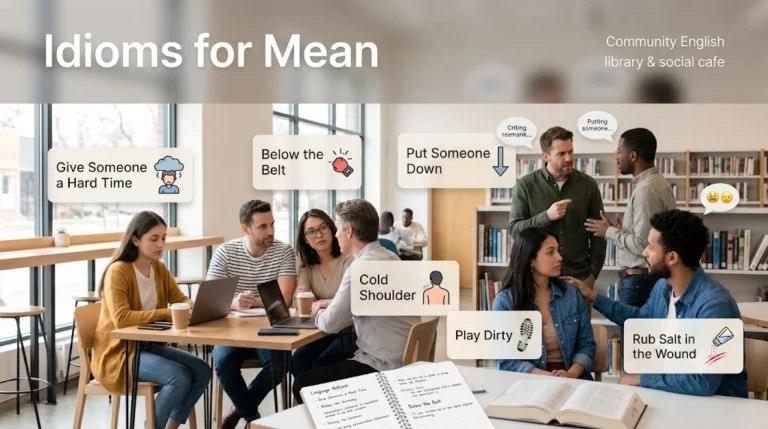 Idioms for Mean