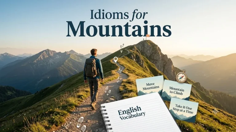 Idioms for Mountains