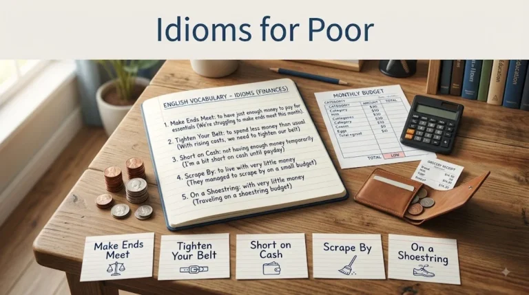 Idioms for Poor