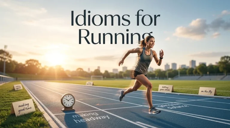 Idioms for Running