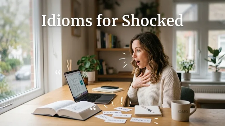 Idioms for Shocked