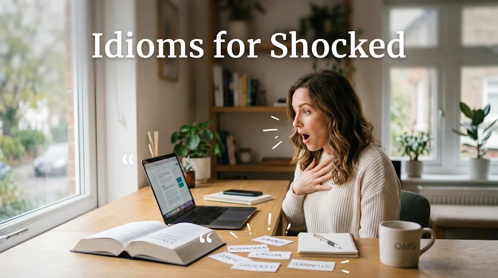 Idioms for Shocked