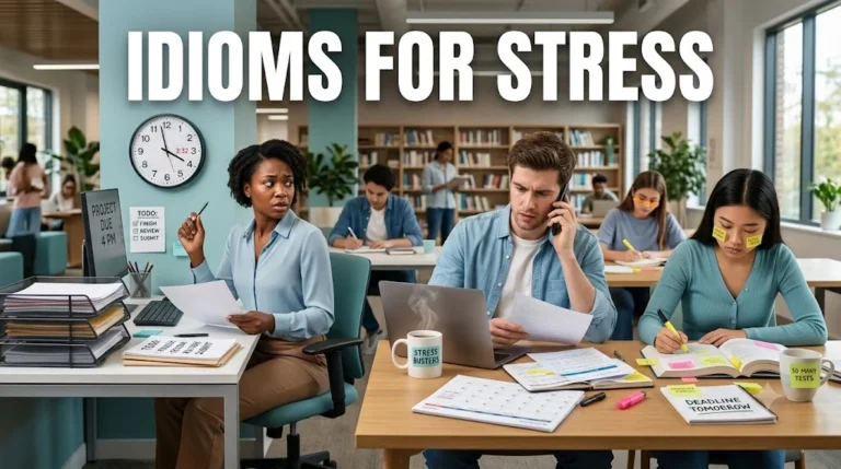Idioms for Stress