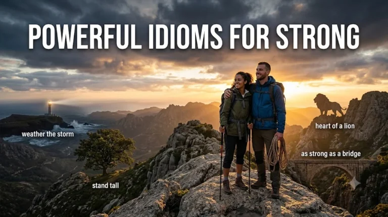 Powerful Idioms for Strong